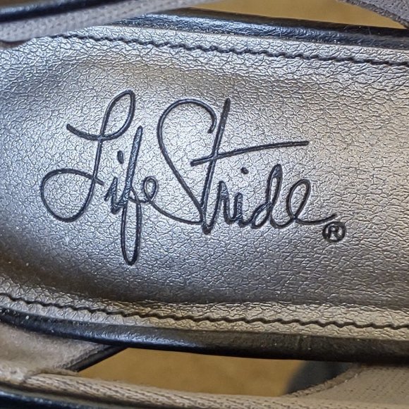 Life Stride black 3" heels, Kizzy style, size 7.5M - Picture 5 of 5